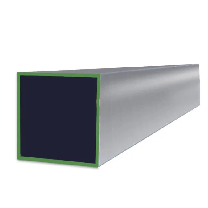 Zanglamaydigan po'latdan yasalgan kvadrat quvur 304 - 3/4 dyuym X 0,065